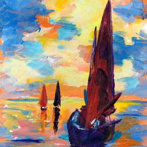Sailing into The Sunset