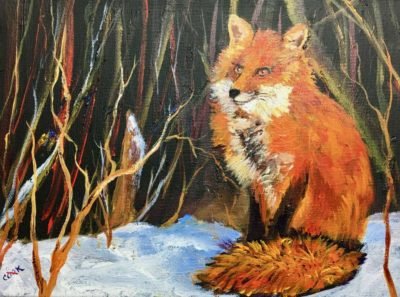 Foxy Lady – Tutorial – Academy Of Fine Art And Acrylic Painting