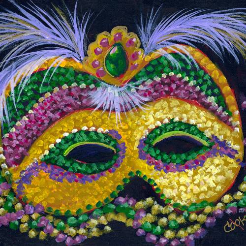 Mardi Gras Mask – IAMA
