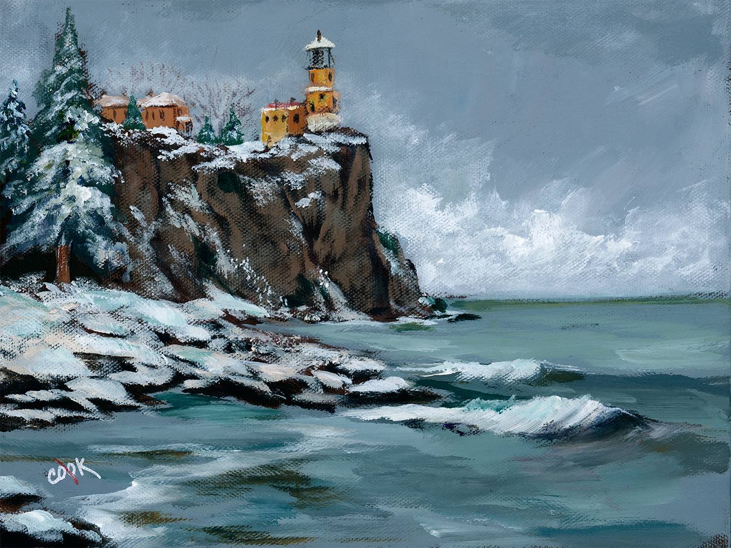 Split-Rock-Lighthouse-in-the-Winter-CR-1080h70 image