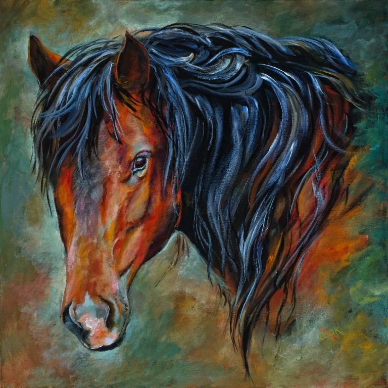 Rosie, A Horse Portrait – Introduction – Academy Of Fine Art And 