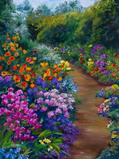 Italian Garden Pathway – Introduction – Academy of Fine Art and Acrylic ...