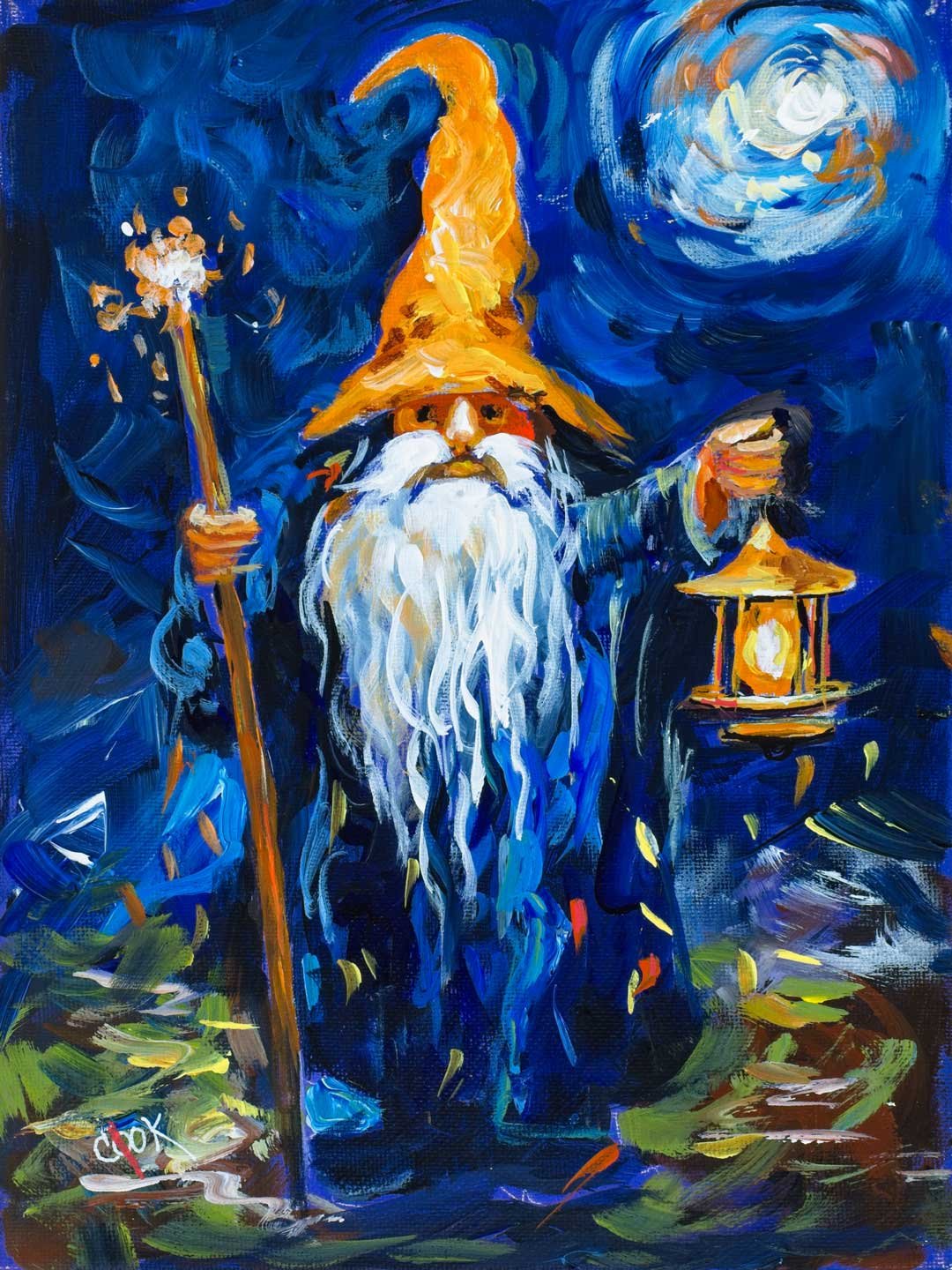 Gnome Wizard Youtube Academy Of Fine Art And Acrylic Painting