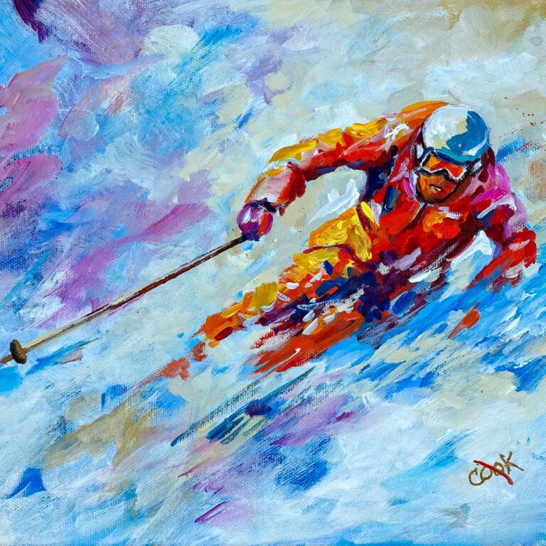 Downhill Skier