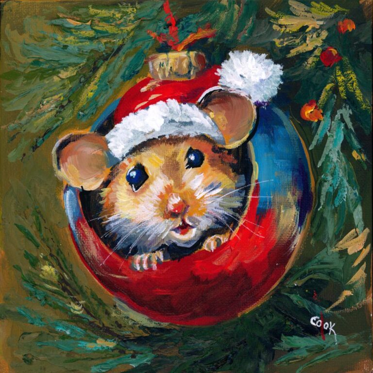 Peeking from the Pines