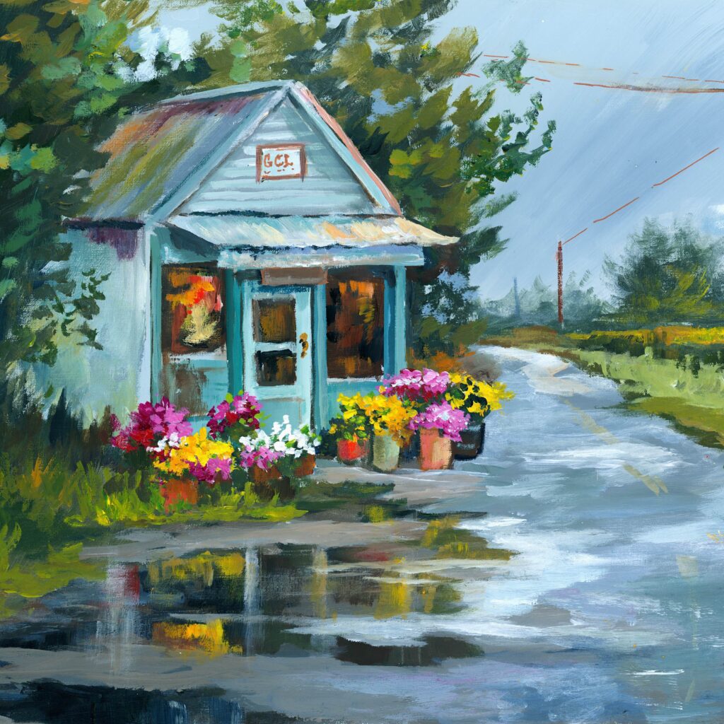 Flower Shop in Upstate New York - Paints and Equipment - Academy of ...