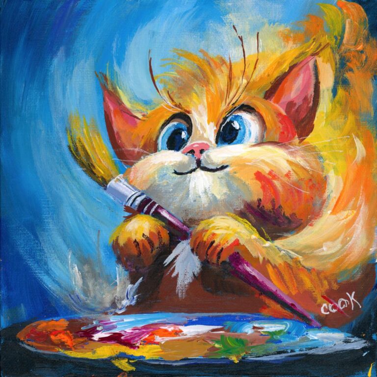 The Artist Kitten