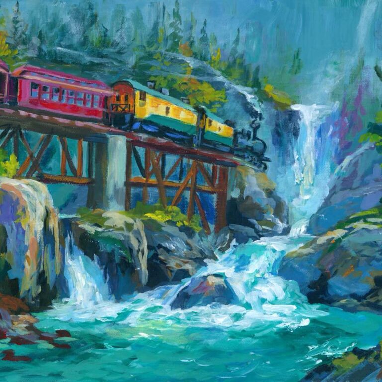 Alaska Skagway Train